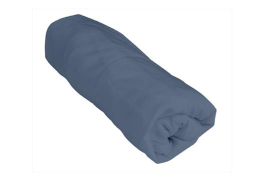 [322280] HOESLAKEN, 75x95cm, shadow bleu, blauw, uni, vr park, jersey, 100% katoen, kleur280