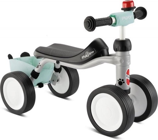 [467641] LOOPFIETS / LOOPAUTO, Pukylino Panda Bundle, grey-mint, grijs/groen, uni, kunststof/metaal, vanaf 12 maanden