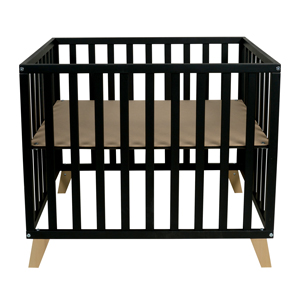 [452669] PARK, standaard, Alix, black, zwart, beuk/MDF, 75x82x95cm, verstelb in 3 hoogtes, 2022