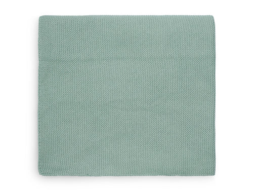 [351641] DEKEN, 100x150cm, TOG 0.9, forest green, Basic Knit, groen, uni/uni, tricot, voor babybed, Noos