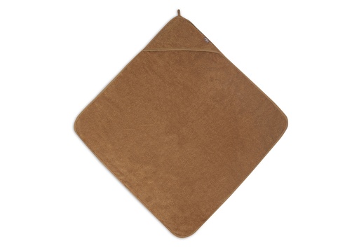[401821] Jollein | Badcape Terry Caramel Bruin 75x75cm