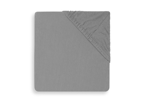 [401837] HOESLAKEN, 75x95cm, storm grey, grijs, vr park, uni, jersey, 100% katoen, 1 stuk(s), Noos