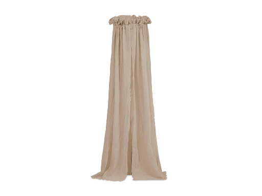[401856] HEMEL, Sluier, Vintage, nougat, ecru, uni, voile, 155cm, vr wieg/park/babybed, 2020-2021