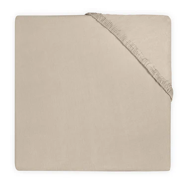 [401969] HOESLAKEN, 40/50x80/90cm, nougat, ecru, vr wieg/draagmand, uni, jersey, 100% katoen, 1 stuk(s), 2020-2021
