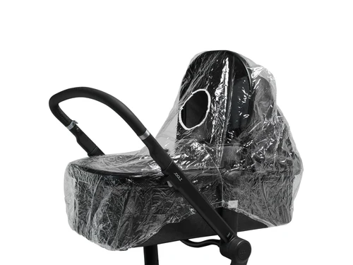 [424746] REGENSCHERM/WINDSCHERM, vr draagmand, polyester, transparant, universeel model, in etui, Noos