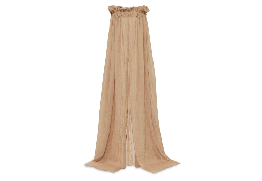 [447030] HEMEL, Sluier, Vintage, biscuit, bruin, uni, voile, 155cm, vr wieg/park/babybed, 2022