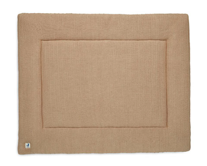[447132] PARKLEGGER, 75x95cm, Pure Knit biscuit, bruin, all over strepen motief/uni, tricot/jersey, 2022