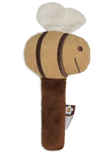 [447170] RAMMELAAR, Spring Garden, bee, geel/bruin/ecru, textiel, +activities, vanaf 0 maand, 2022