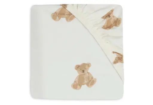 [447705] Jollein | Hoeslaken Teddy Bear 100% Katoen 60x120cm