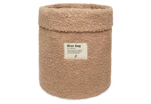 [447802] MAND, vr speelgoed, Boucle biscuit, bruin, uni, rond, boucle, H32 Dia30cm, 1 vak(ken), 1 stuk(s), opbergen, 2022