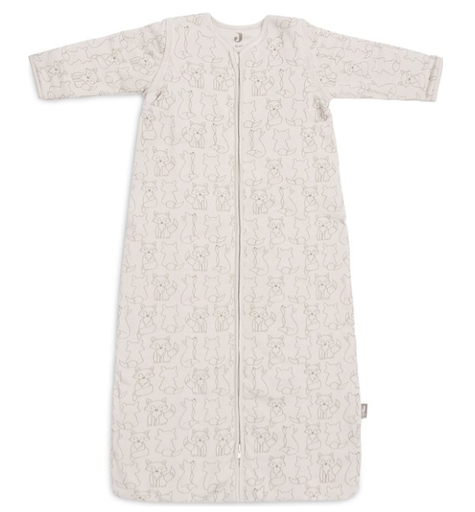 [471067] SLAAPZAK, 90cm, LM, 3.0TOG, Fox nougat, met afneembare mouwen, aop vos, jersey, 2023-2024
