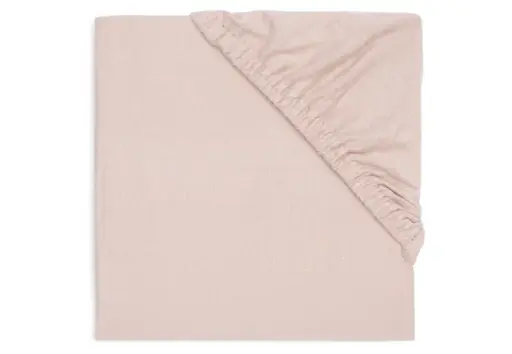 [471133] Jollein | Hoeslaken vr Wieg/Draagmand 100% Katoen Wild Rose Roze 40/50x80/90cm