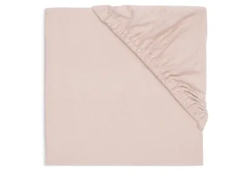 [471135] Jollein | Hoeslaken Wild Rose 100% Katoen Roze 60x120cm
