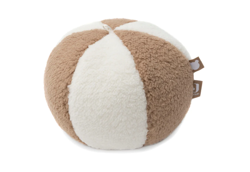 [471288] Jollein | Bal Teddy Ivory/Biscuit Textiel Ecru/Bruin