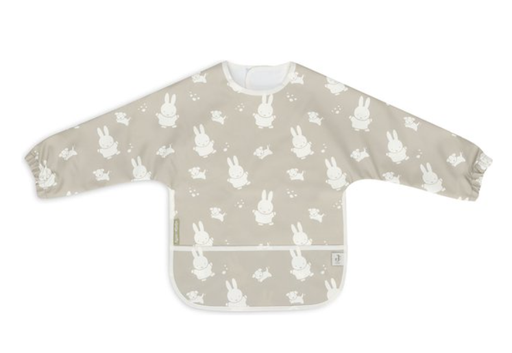 [475056] SLABBETJE, Miffy & Snuffy olive green, velcrosl., PVC, met mouwen, met kruimelv., waterdicht, 1 stuk(s), 2023