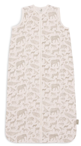 [483786] SLAAPZAK, 70cm, ZM, 0.5TOG, Animals olive green, all over dierenprint, tetra, klassiek model, VJ2024