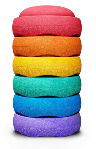 [461640] Stapelstein | Stapelstenen/Blokken Original Rainbow Classic 6-pack