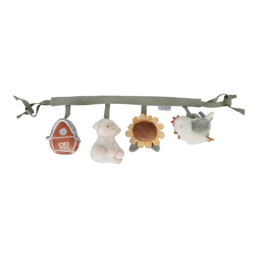 [470223] Little Dutch | Wagenspanner Little Farm Groen +0M