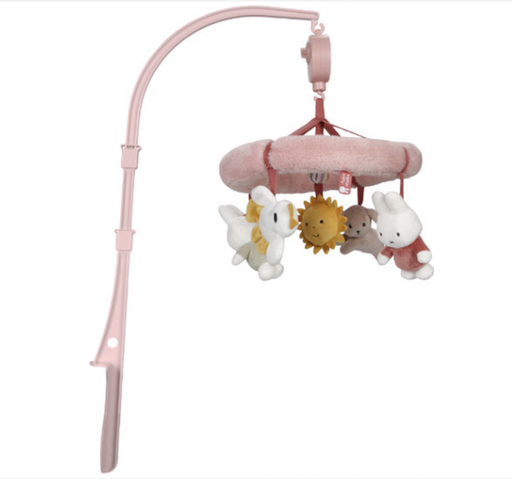 [470343] MUZIEKMOBIEL, Nijntje Fluffy pink, roze/multikleur, kunststof/textiel, +muziek, vanaf 0 maand, 2023