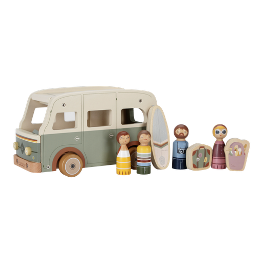 [473581] BUS, Van, Vintage, hout, +activities, vanaf 18 maanden, 2023