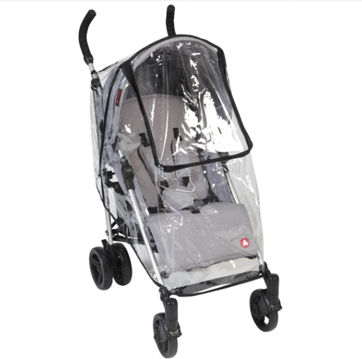 [391533] REGENSCHERM/WINDSCHERM, vr buggy Mika/One-hand folding buggy/4 position /Fenn/Paraplu buggy, pvc, in etui, 2020