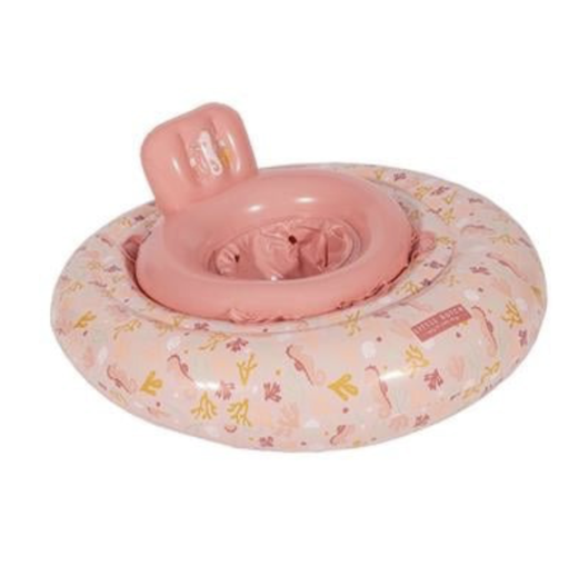 [475860] Little Dutch | Zwemband Ocean Dreams Babyfloat Pink Ø67cm