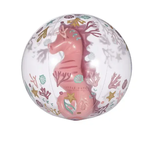 [475862] STRANDSPEELGOED, Strandbal, Ocean Dreams pink, roze, kunststof, vanaf 24 maanden,