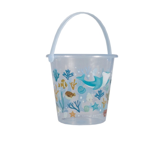 [475871] STRANDSPEELGOED, Strandemmer, Ocean Dreams blue, blauw, all over zeedierenprint, kunststof, 2023
