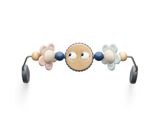 [402032] SPEELBOOG, Googly eyes, pastel, multikleur, hout, geschikt voor BabyBjörn Balance Soft/Bliss