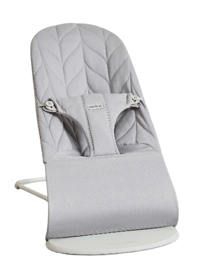 [480962] RELAX, Geweven, Bliss, kroonblad quilt lichgrijs, gematelasseerd/uni, bekl katoen, max 13 kg, opvouwb, rug verstelb