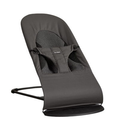 [486341] RELAX, Geweven/Jersey, dark gray,  Balance Soft, gerecycl poly/mesh/jersey, max 13 kg, opvouwb, rug verstelb, 2024