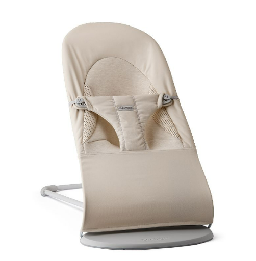 [486345] RELAX, Geweven/Jersey, light beige, Balance Soft, gerecycl poly/mesh/jersey,: max 13 kg, opvouwb, rug verstelb, 2024..
