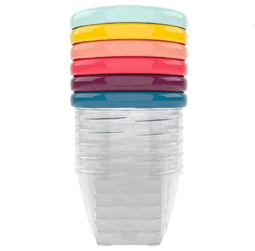 [299083] Babymoov | Bewaarpotjes Kit M Multikleur 6x180ml