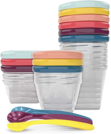 [352571] Babymoov | Bewaarpotje Babybols Kit XXL 3x120ml/3x180ml/6x250ml +3 Lepels