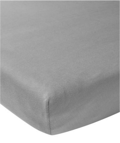 [393816] Meyco | Hoeslaken vr Co-sleeping Wieg Katoen Grey Grijs 50x90cm
