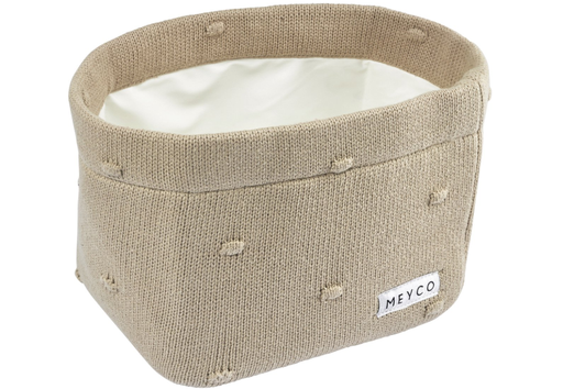 [449953] VERZORGINGSMAND, M, Mini Knots sand, tricot, B26 H19 D16cm, met hoes, 1 vak(ken), 1 stuk(s), opbergen