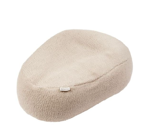[472509] POSITIONERINGSKUSSENHOES, Teddy sand, Relaxhoes, ecru, uni, teddy, omvormen tot poef, vr posit.kussen 170-190cm