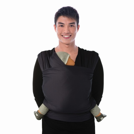 [263234] Babylonia | Draagdoek Tricot-Slen Cool Navy Blauw 