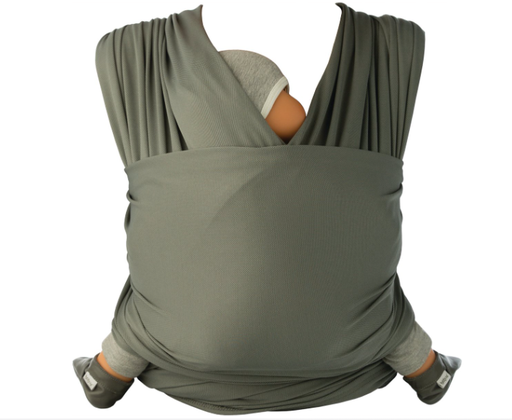 [266559] Babylonia | Draagdoek Tricot-Slen Cool Moon Mist Grey 