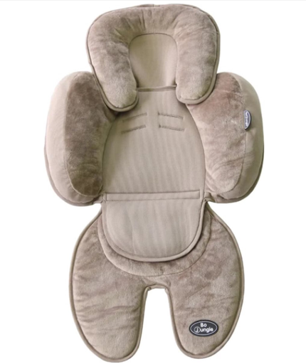 [275783] INLEGKUSSEN, B-Snooze 3 in 1, taupe, universeel, vr relax/autostoel/buggy/ wandelwagen/draagmand, 44x70 cm