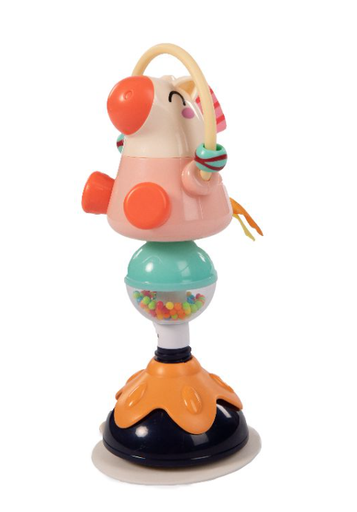 [403298] SPEELGOED VOOR DE EETSTOEL, Funny Horse, B-Suction Toy, unststof, +activities, vanaf 6 maanden, met zuignap