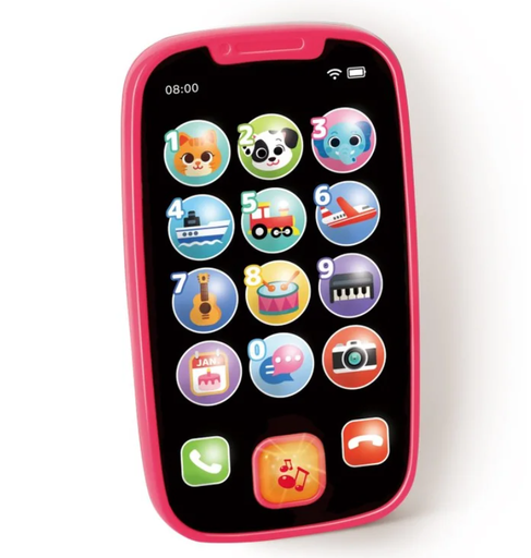 [430603] Bo jungle | Multimedia My First Smart Phone Rood +12m
