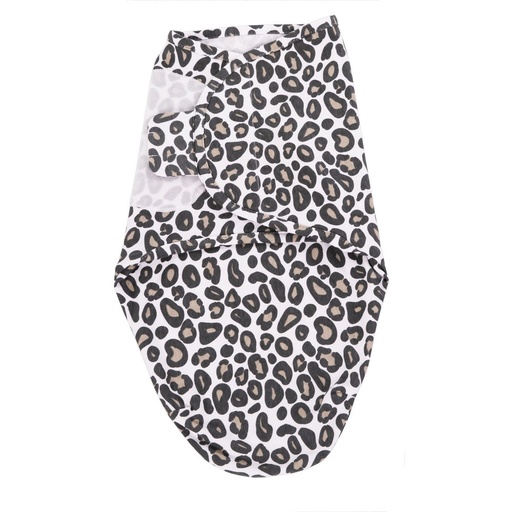 [430627] INBAKEREN, 60 cm, B-Wraps Small, leopard, katoen, van 0 maand tot 4 maand, L 60 cm, van 3 kg tot 6.4 kg