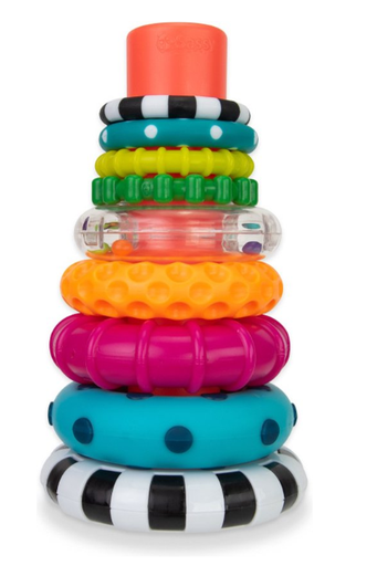 [457809] STAPELPYRAMIDE, STEM Toys, Stacks of circles, kunststof, +activities, vanaf 6 maanden, educatief speelgoed