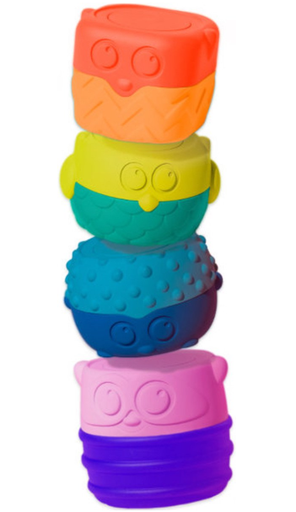 [457816] STAPELPYRAMIDE, STEM Toys, Magnetic stacking pals, kunststof, +activities, vanaf 6 maanden, educatief speelgoed