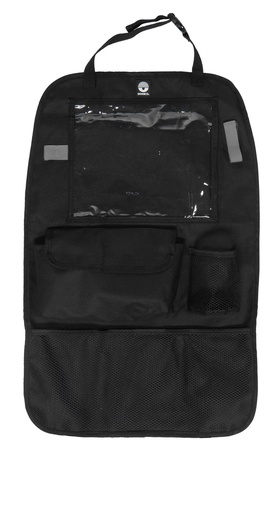 [458777] ORGANISER VOOR IN DE WAGEN, Back Seat Organizer, zwart, uni, 20x26cm, 2022