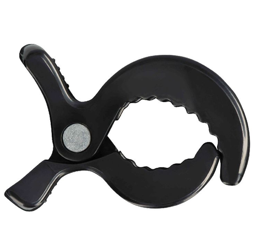 [458784] DOEKENKLEM, Multi Clips, zwart, kunststof, 3 stuk(s), 2022