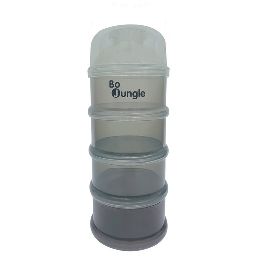 [470792] MELKPOEDERDOOSJE, B-Dose, grey, grijs, 4 compartiment(en)