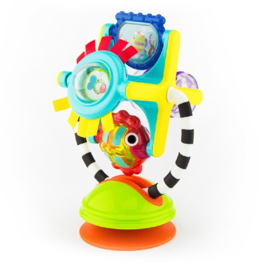[482886] SPEELGOED EETSTOEL, Fishy fascination station, Tray Toys, kunststof, +muziek, +activities, vanaf 6 maanden