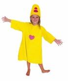 [216475] KOSTUUM, Verkleedpakje, Bumba, 1-4 jaar, clown, geel, voor kind